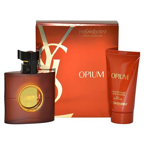 yves saint laurent opium fragrance gift set|ysl opium original formula.